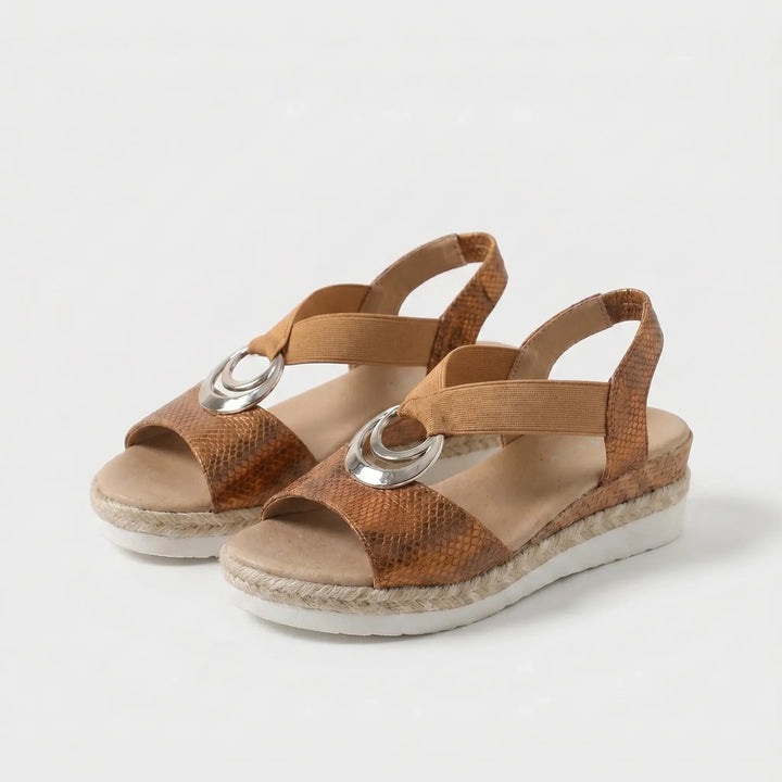 The Zelie Wedge Sandal