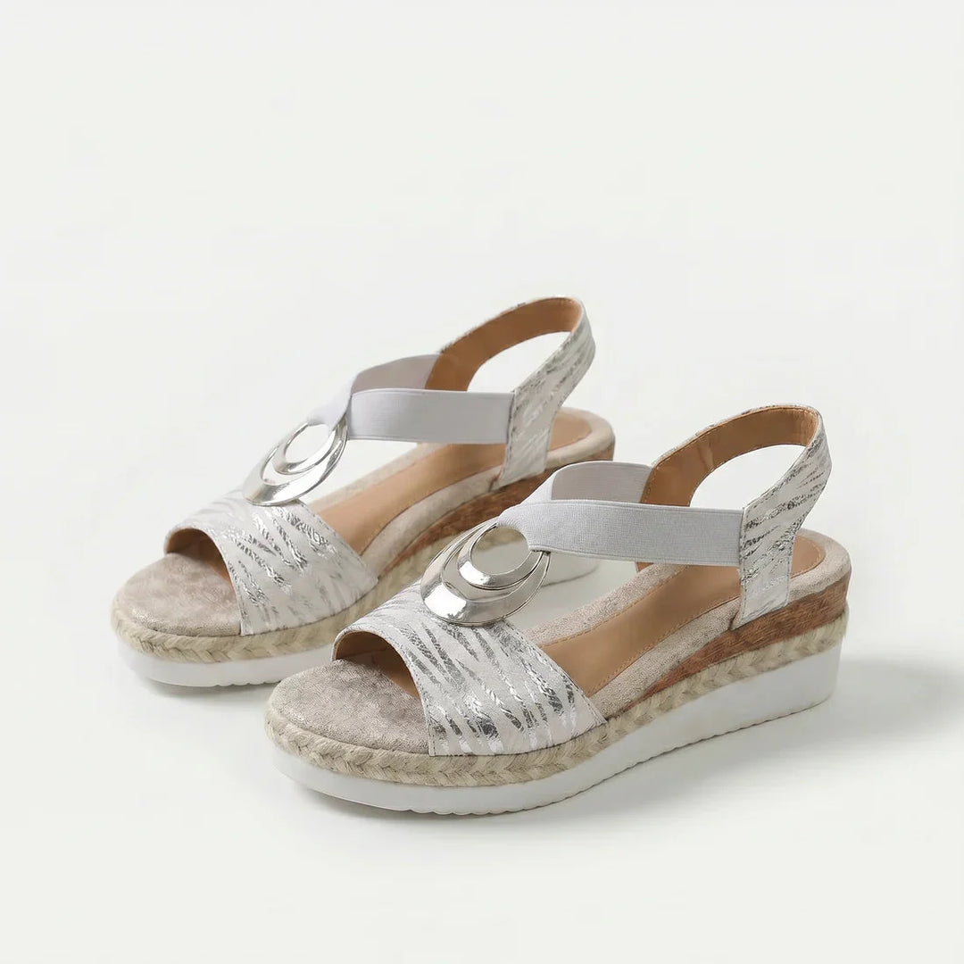 The Zelie Wedge Sandal