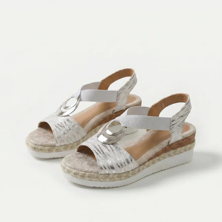 The Zelie Wedge Sandal