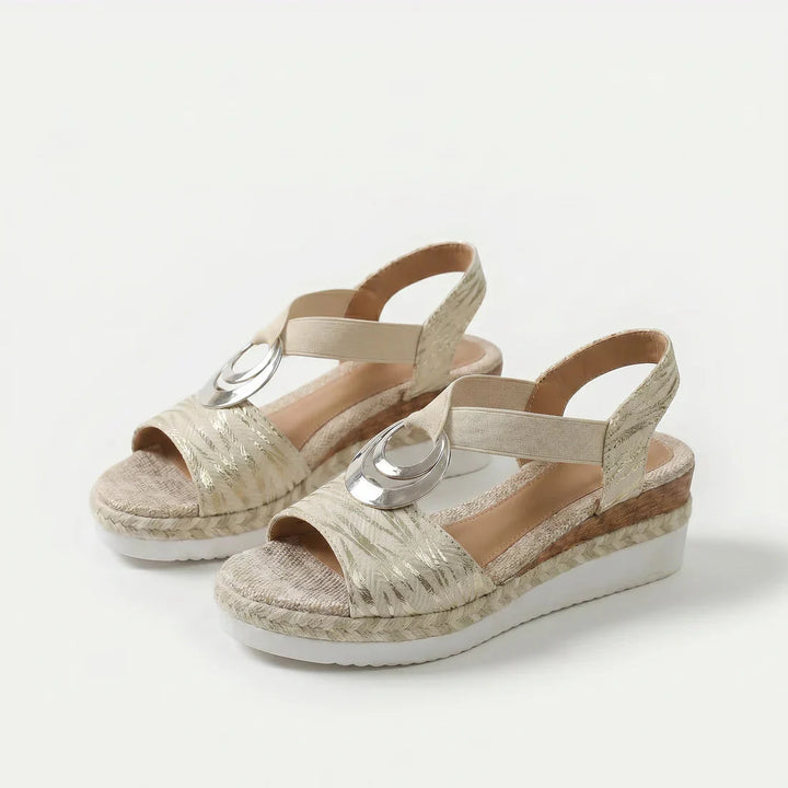 The Zelie Wedge Sandal