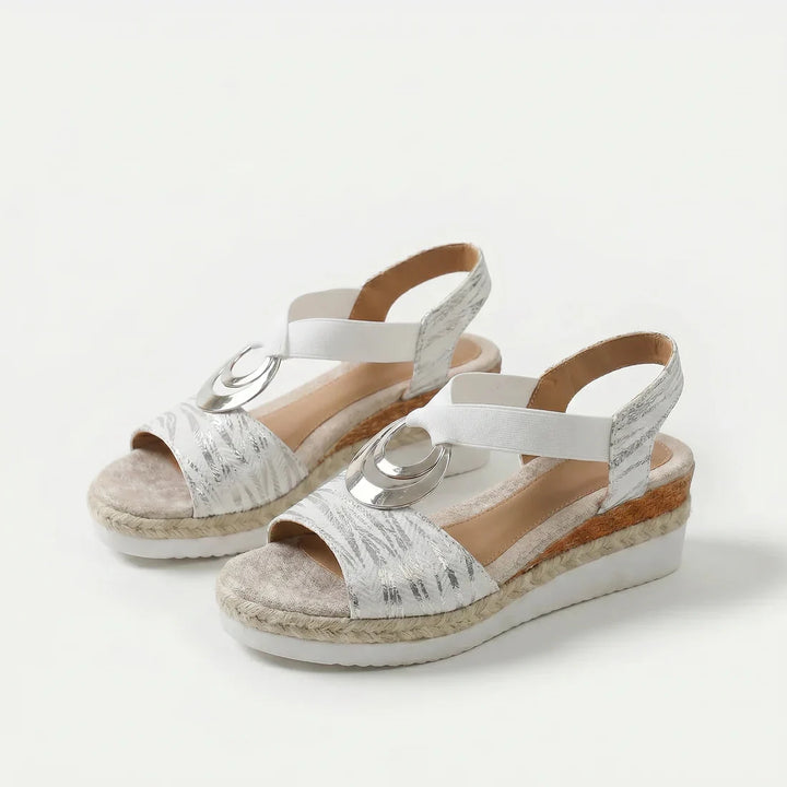 The Zelie Wedge Sandal