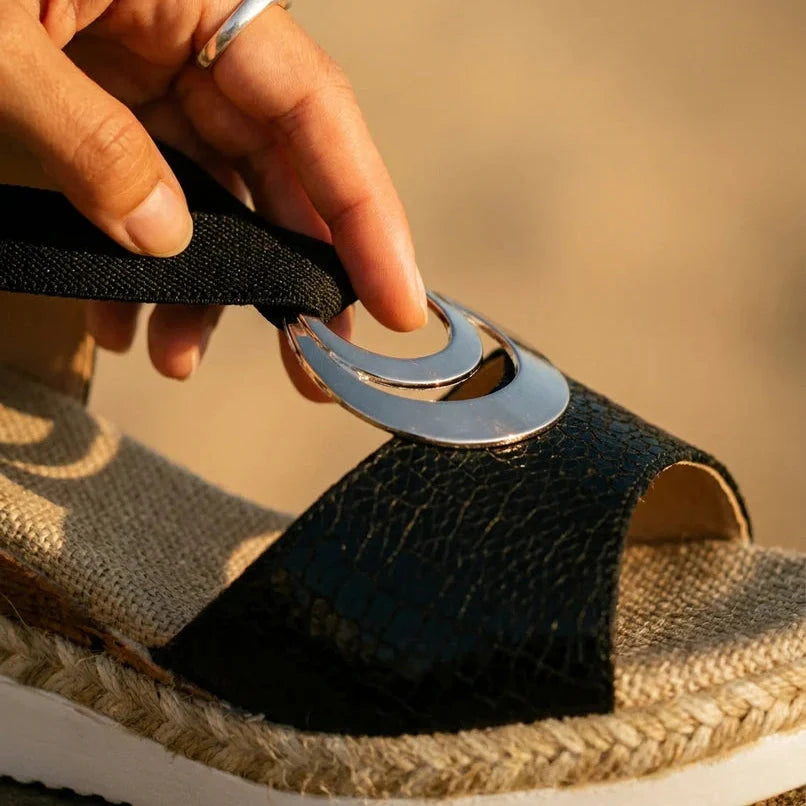 The Zelie Wedge Sandal