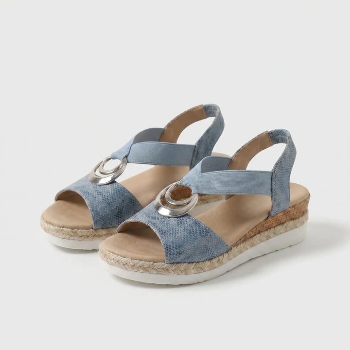 The Zelie Wedge Sandal