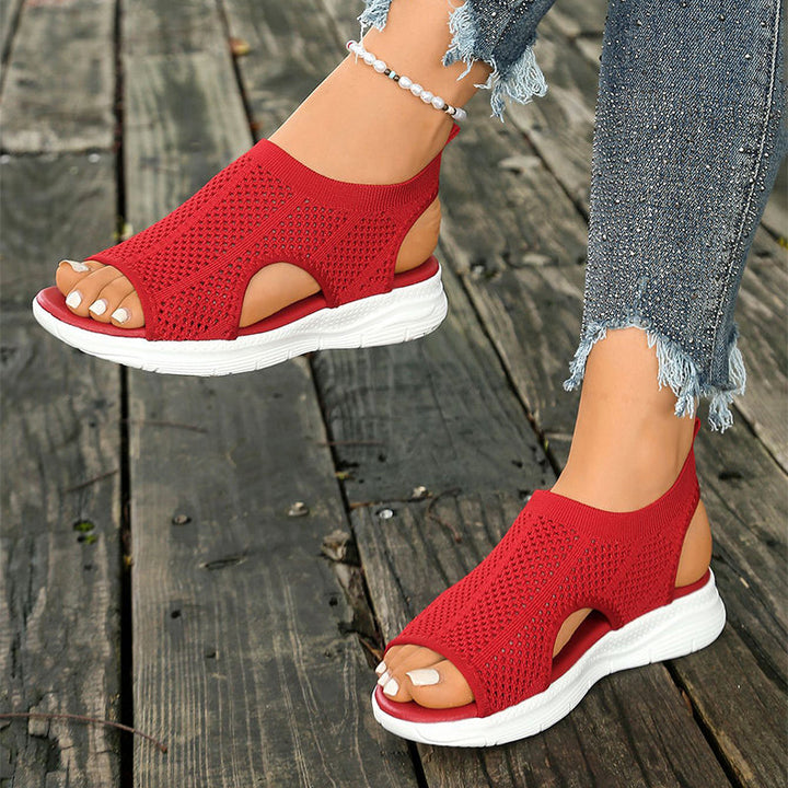 The Amaline Wedge Sandal