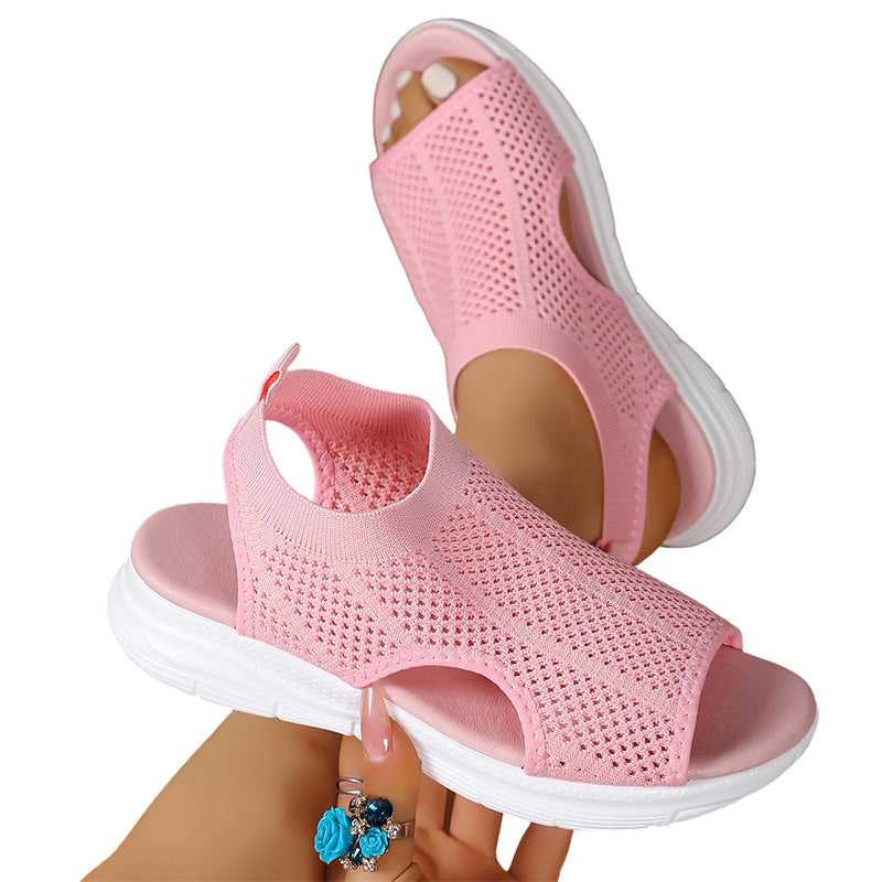 The Amaline Wedge Sandal