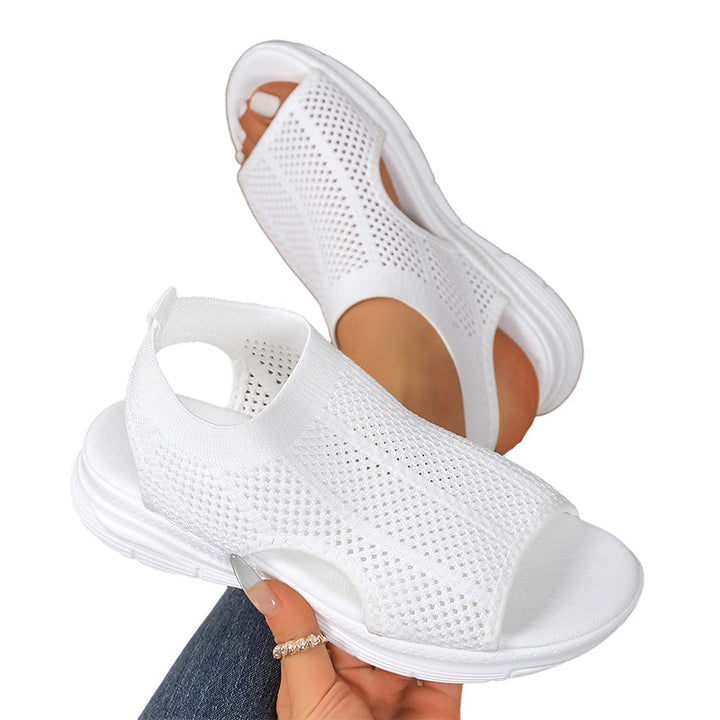 The Amaline Wedge Sandal