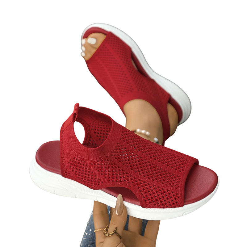 The Amaline Wedge Sandal