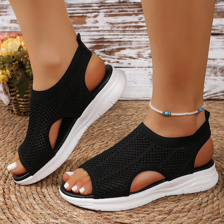 The Amaline Wedge Sandal