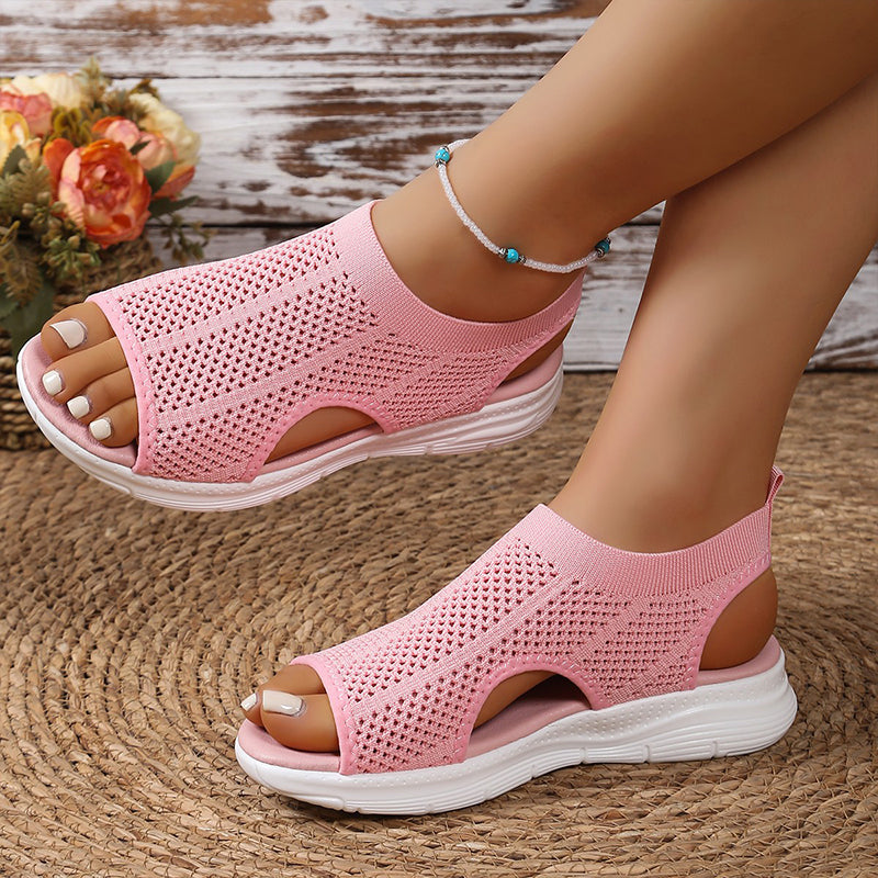 The Amaline Wedge Sandal