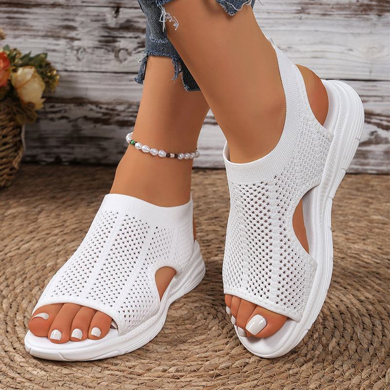 The Amaline Wedge Sandal