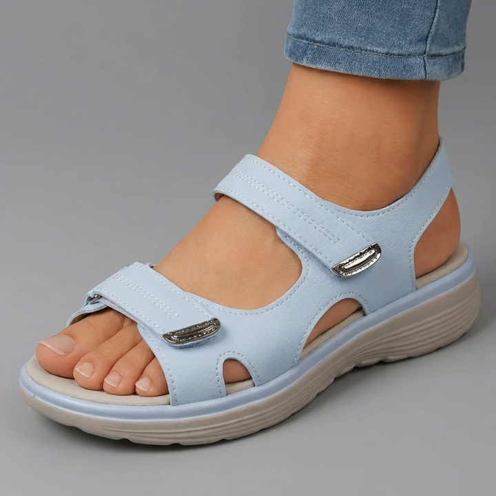 The Placidie Wedge Sandal