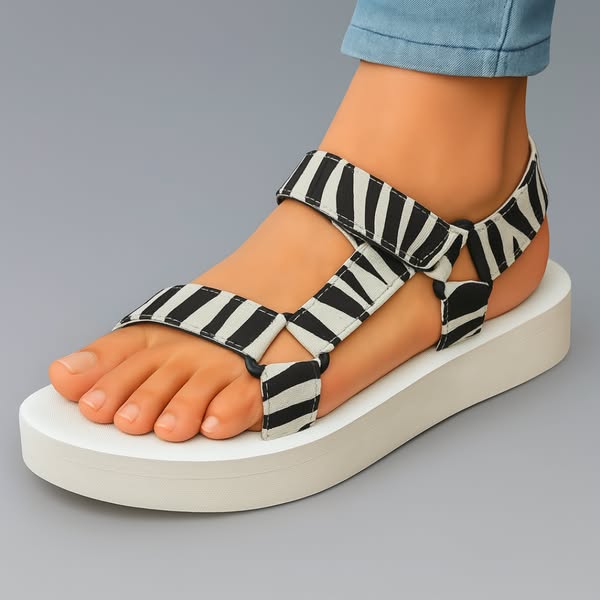 The Zoe Strap Sandal