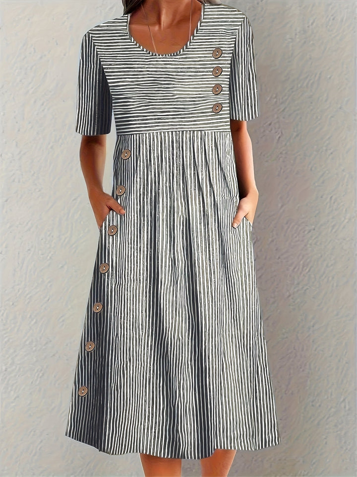 The Agatha Relaxed Midi Dress