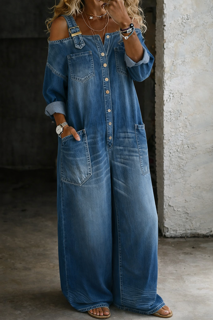 The Alina Wide Leg Jumpsuit