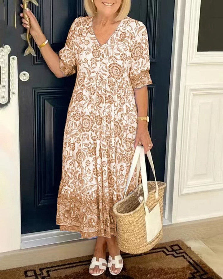 The Blythe Relaxed Midi Dress