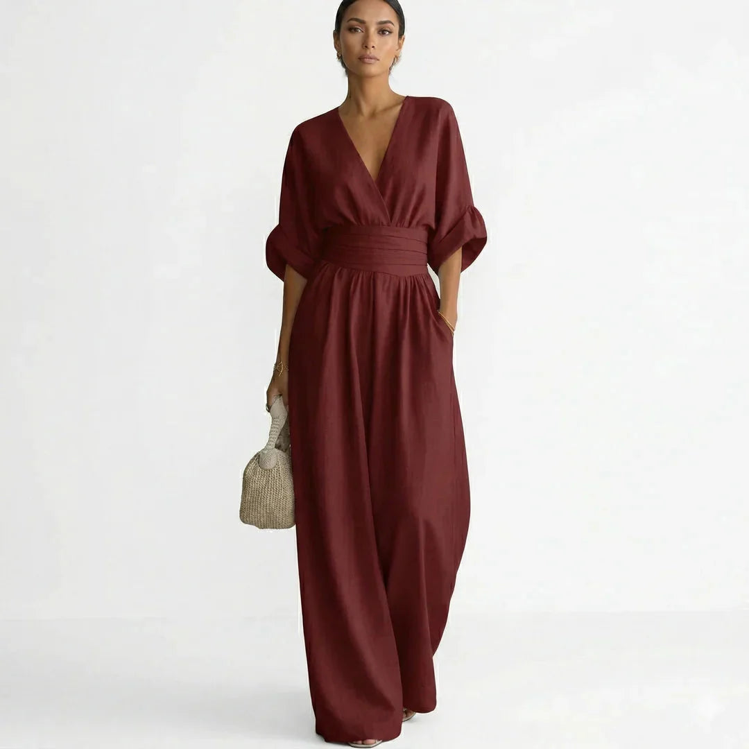 The Eloise Wide Leg Jumpsuit
