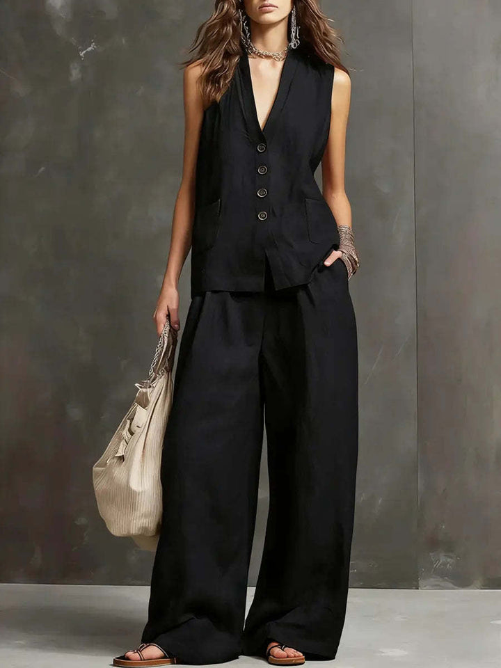 The Isabelle Vest Trouser Ensemble