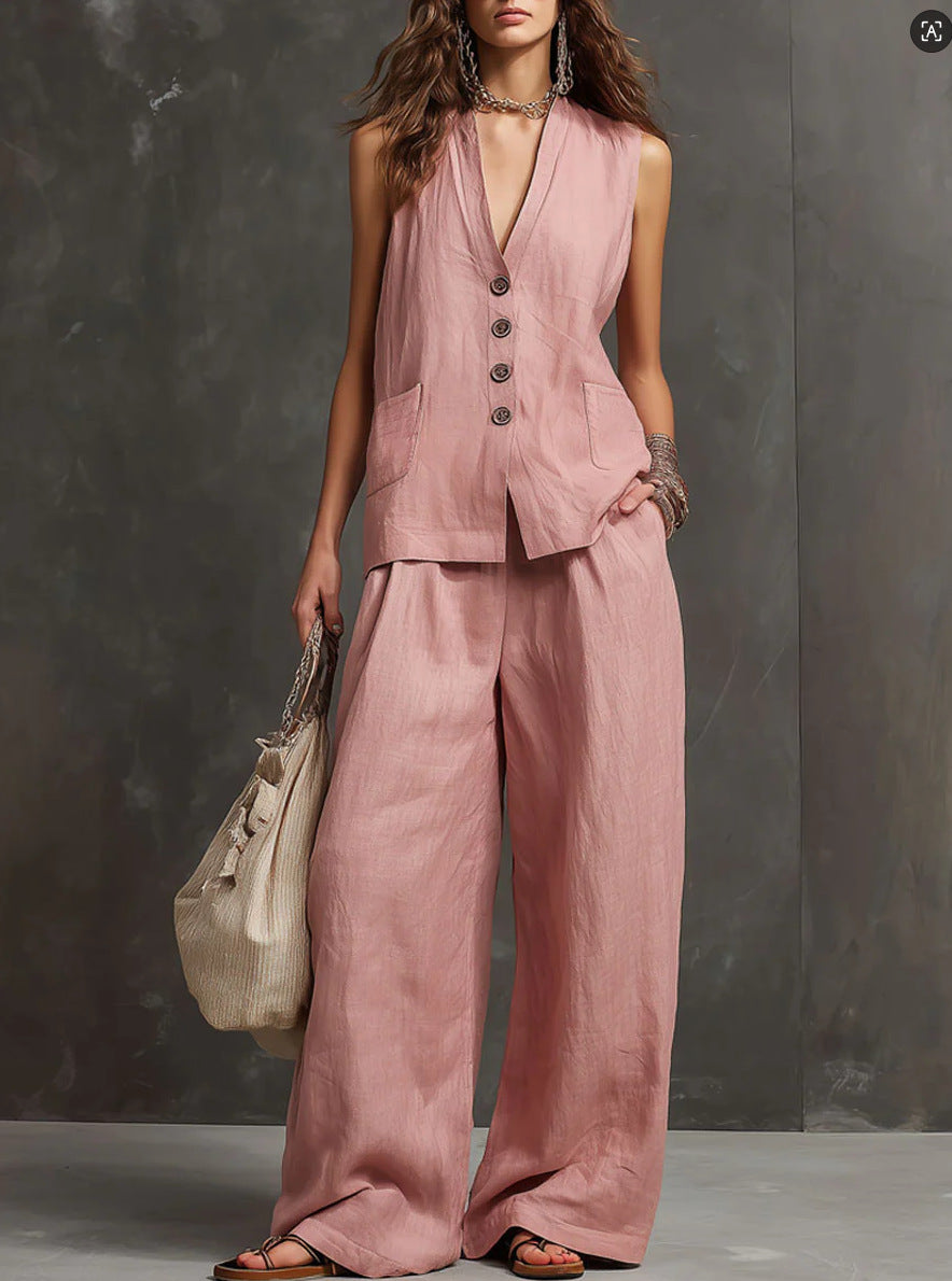 The Isabelle Vest Trouser Ensemble