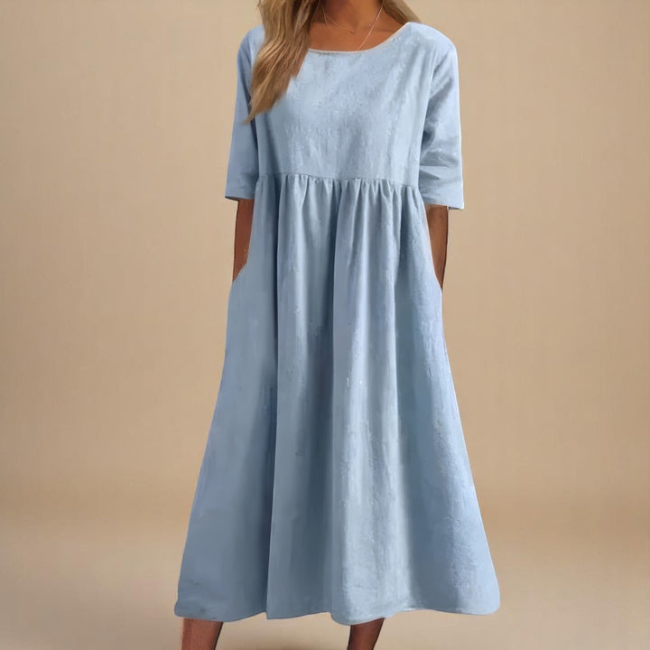The Katia Relaxed Midi Dress