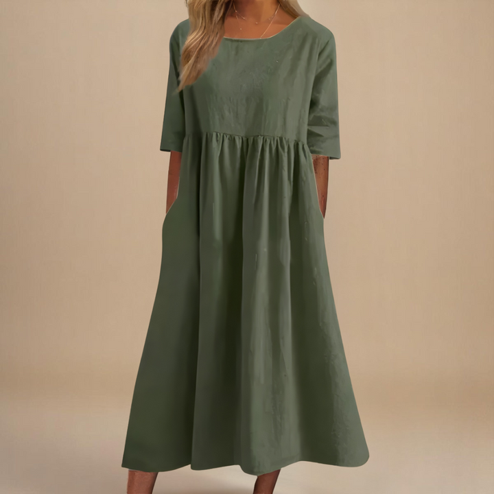 The Katia Relaxed Midi Dress