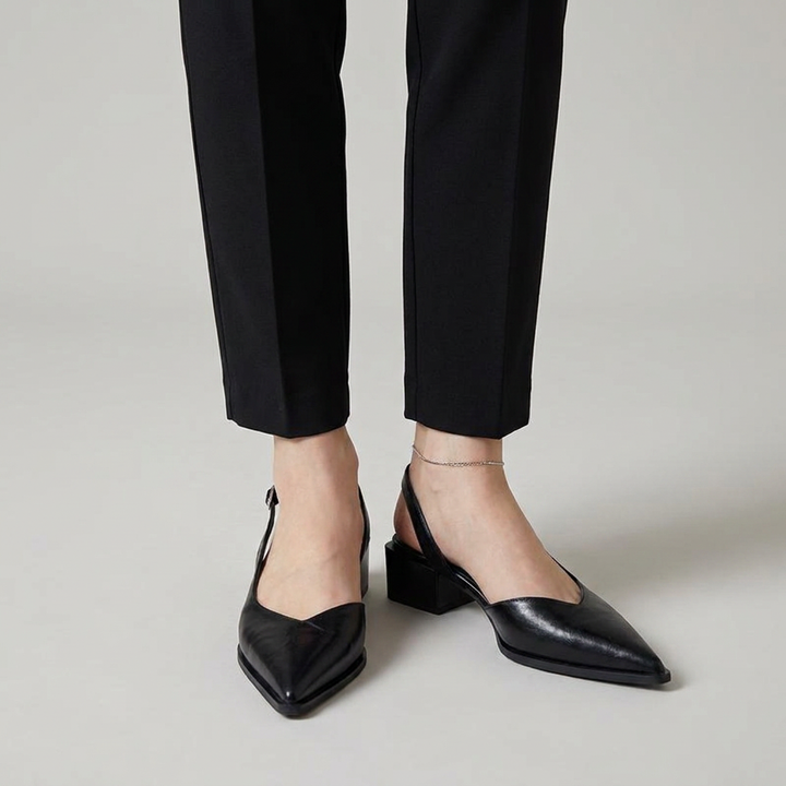 The Meredith Slingback Heel