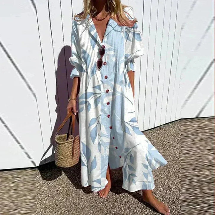The Mira Relaxed Midi Dress