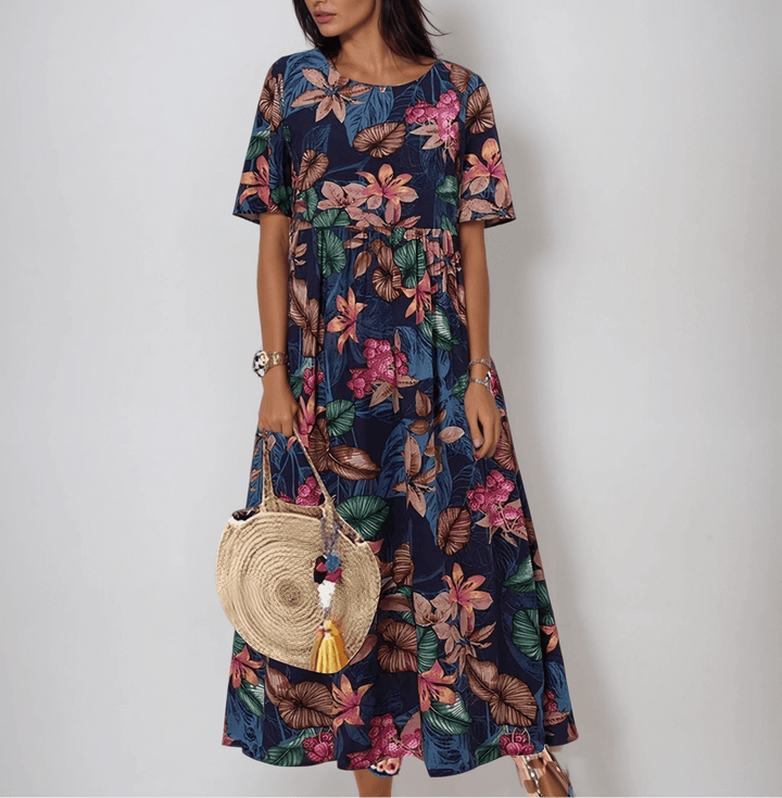 The Wilhelmina Relaxed Midi Dress